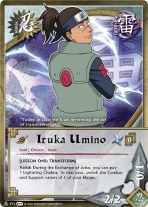 Iruka Umino card artwork