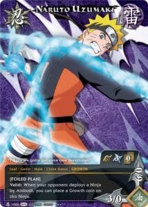 Naruto Uzumaki card artwork