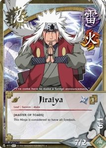Jiraiya card artwork