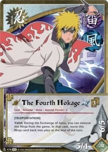 The Fourth Hokage card artwork
