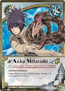 Anko Mitarashi card artwork