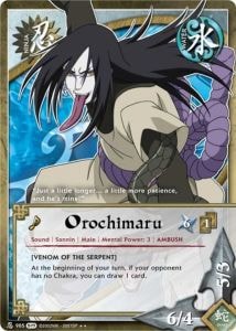 Orochimaru card artwork