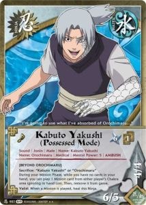 Kabuto Yakushi (Possessed Mode) card artwork