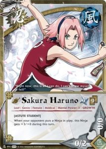 Sakura Haruno card artwork