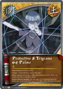 Protective 8 Trigrams 64 Palms card artwork