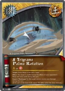 8 Trigrams Palms Rotation card artwork