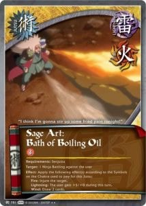 Sage Art: Bath of Boiling Oil card artwork