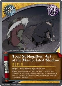 Toad Subjugation: Art of the Manipulated Shadow card artwork