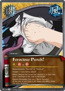 Ferocious Punch! card artwork