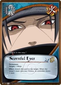 Scornful Eyes card artwork