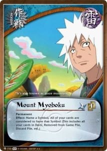Mount Myoboku card artwork