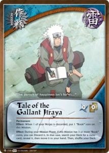 Tale of the Gallant Jiraya card artwork
