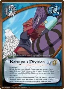 Katsuyu's Division card artwork