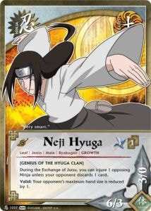 Neji Hyuga card artwork