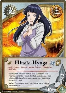 Hinata Hyuga card artwork