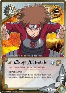 Choji Akimichi card artwork