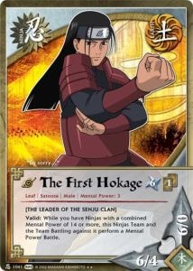The First Hokage card artwork