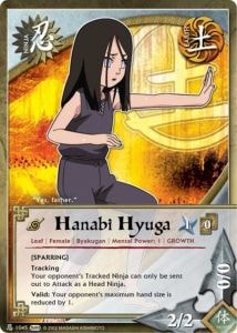 Hanabi Hyuga card artwork