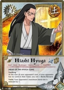 Hiashi Hyuga card artwork