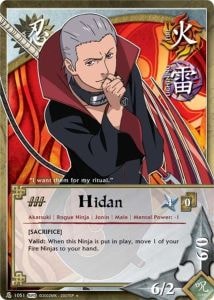 Hidan card artwork