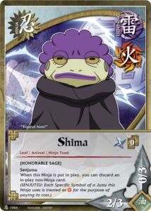 Shima card artwork
