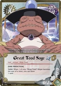 Great Toad Sage card artwork