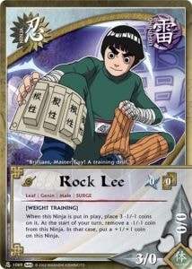 Rock Lee card artwork