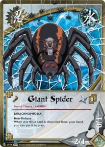 Giant Spider card artwork