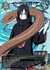 Orochimaru card artwork