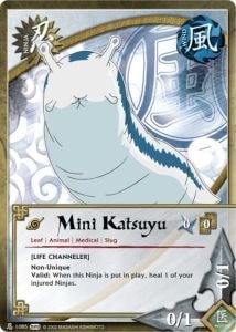 Mini Katsuyu card artwork