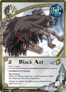 Black Ant card artwork