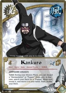 Kankuro card artwork
