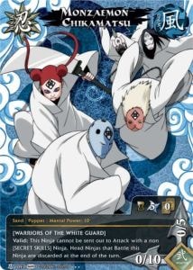 Monzaemon Chikamatsu card artwork