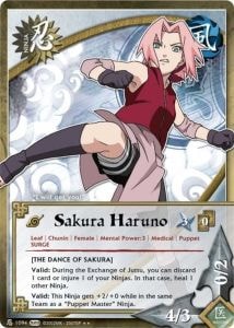 Sakura Haruno card artwork
