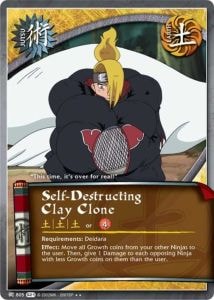 Self-Destructing Clay Clone card artwork