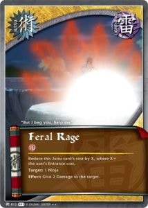 Feral Rage card artwork