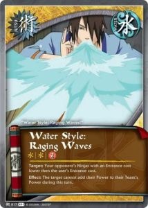 Water Style: Raging Waves card artwork