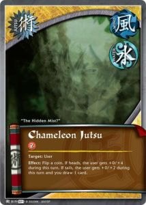Chameleon Jutsu card artwork