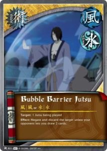 Bubble Barrier Jutsu card artwork