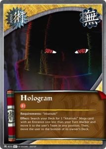 Hologram card artwork