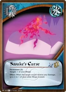 Sasuke's Curse card artwork