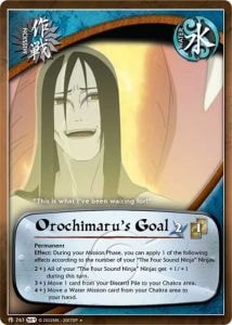 Orochimaru's Goal card artwork