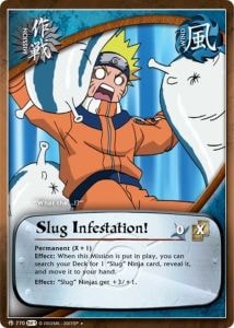 Slug Infestation! card artwork