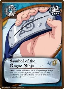 Symbol of the Rogue Ninja card artwork