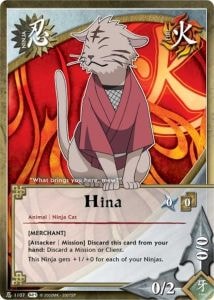 Hina card artwork