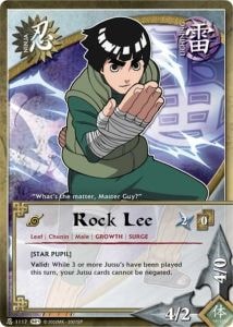 Rock Lee card artwork