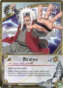 Jiraiya card artwork