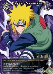 Minato Namikaze card artwork