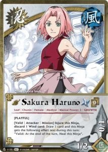 Sakura Haruno card artwork