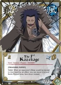The Third Kazekage card artwork